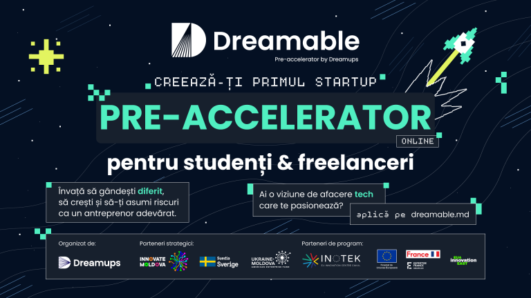 Dreamable by Dreamups este programul GRATUIT în care îți transformi ideea în realitate