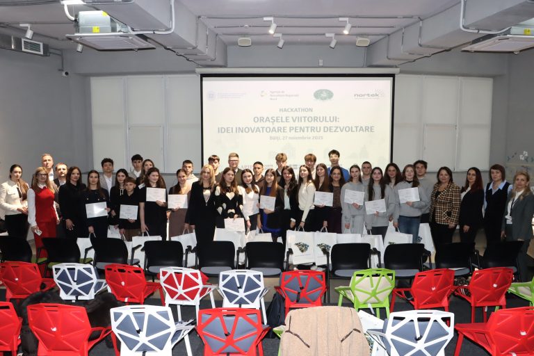 „Cel mai înalt impact ecologic” la hackathonul „Orașele viitorului: idei inovatoare pentru dezvoltare”