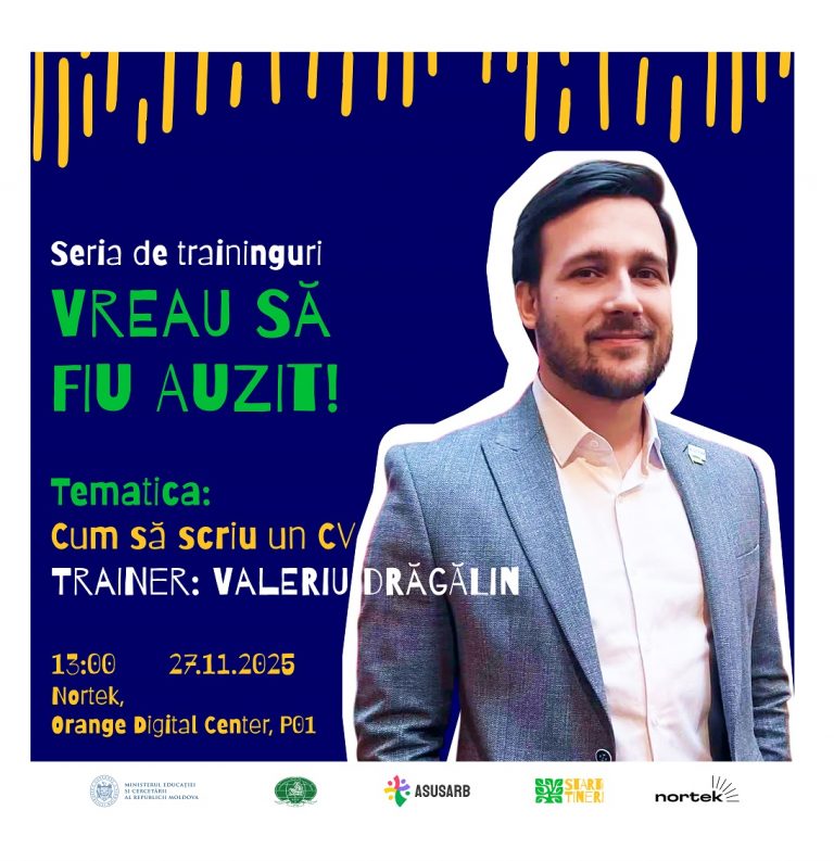 🎤 Vrei să înveți să creezi un CV care te face remarcat?