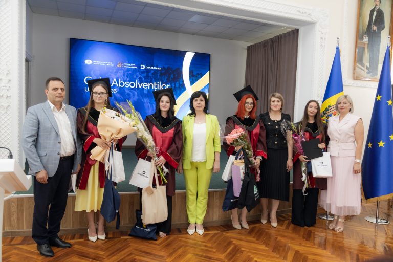 Excelența academică, celebrată la USARB: Ceremonia de Conferire a Titlului Onorific „Șef de Promoție 2026”